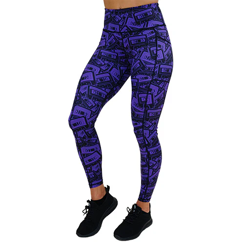 80s Mixtape Leggings - Image 6