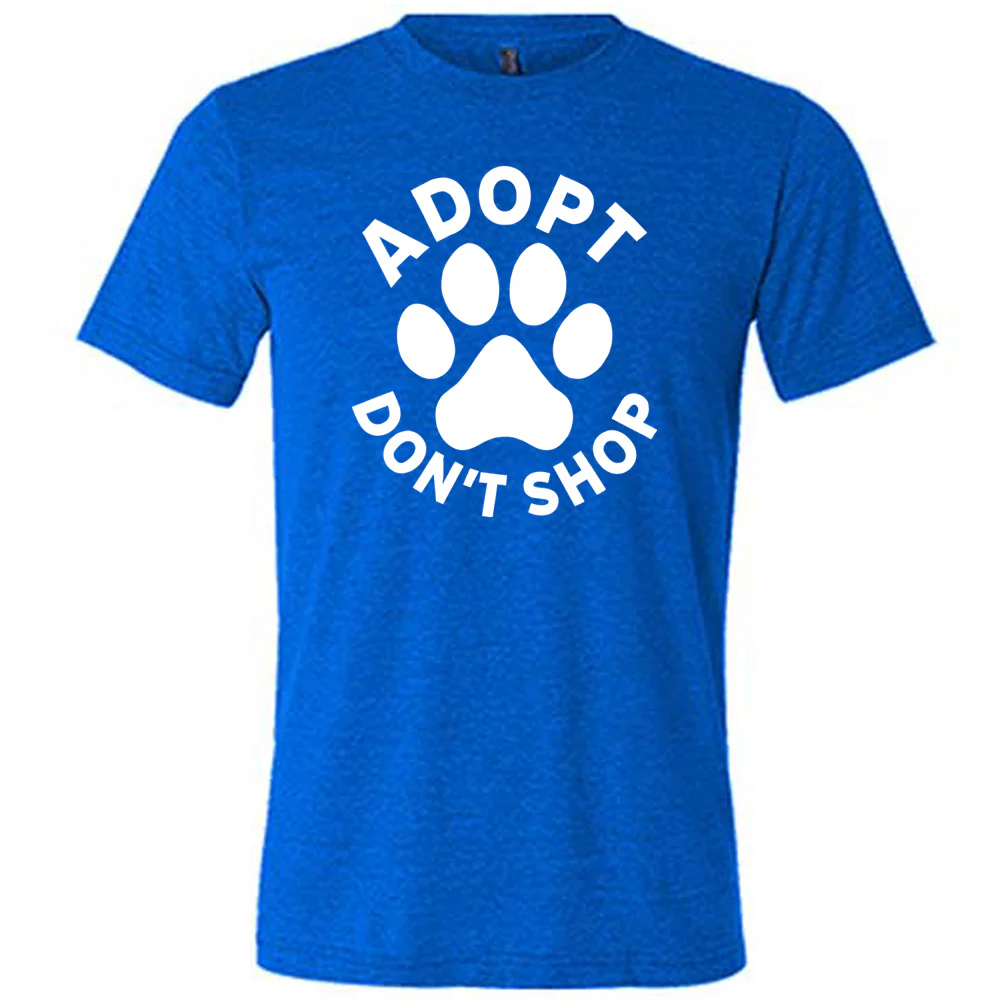 Adopt Don't Shop Shirt Unisex - Image 3
