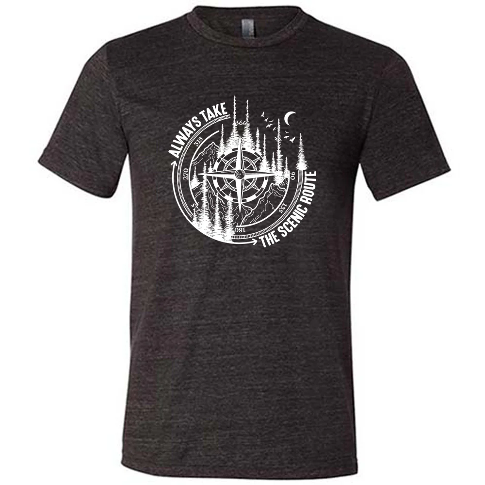Always Take The Scenic Route Shirt Unisex