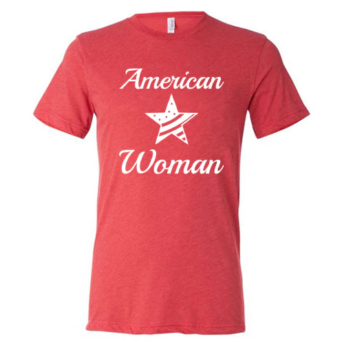 American Woman Shirt Unisex - Image 4