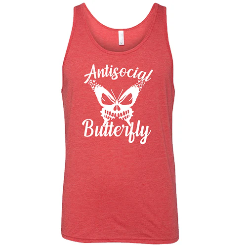 Antisocial Butterfly Shirt Unisex - Image 4