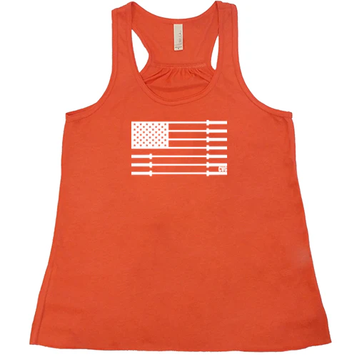 Barbell American Flag Shirt - Image 4
