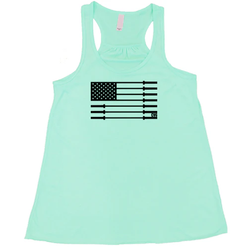 Barbell American Flag Shirt - Image 5