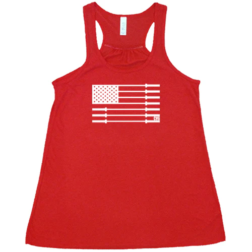 Barbell American Flag Shirt - Image 6