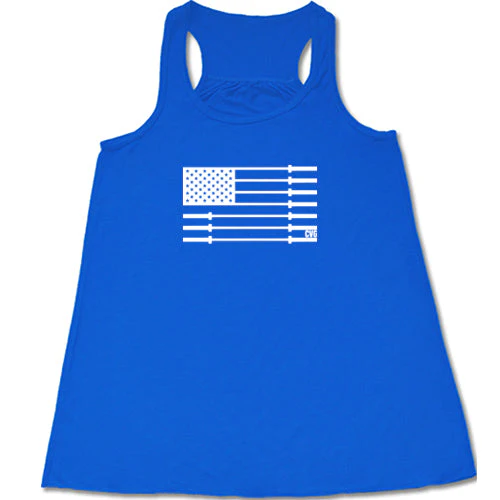 Barbell American Flag Shirt - Image 7