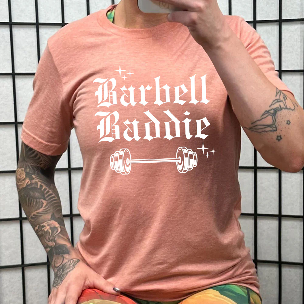 Barbell Baddie Shirt Unisex - Image 10