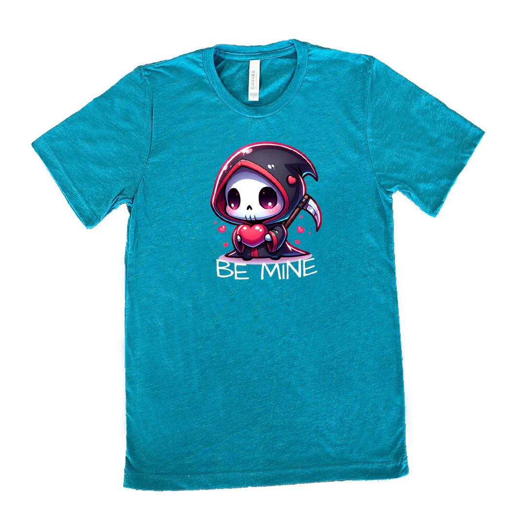 Be Mine Grim Reaper Shirt Unisex - Image 10