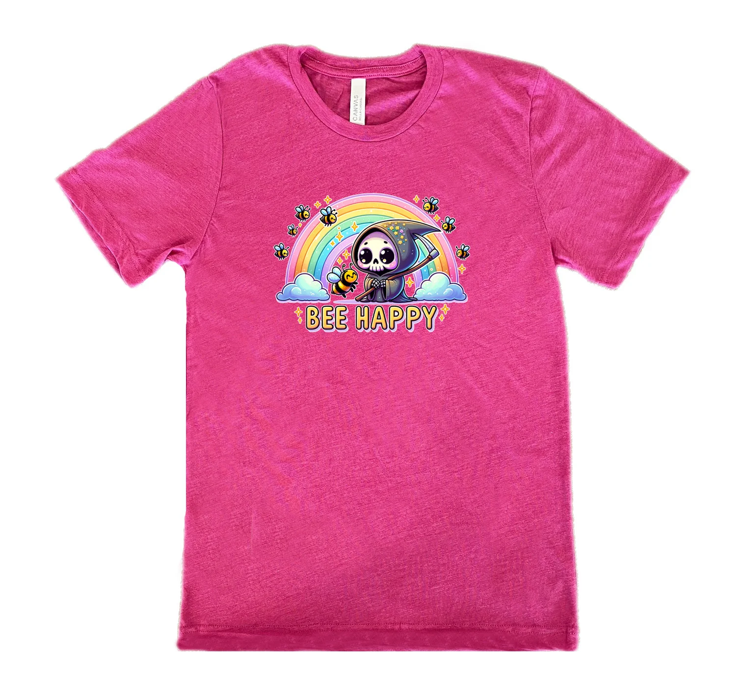 Bee Happy Shirt Unisex - Image 10