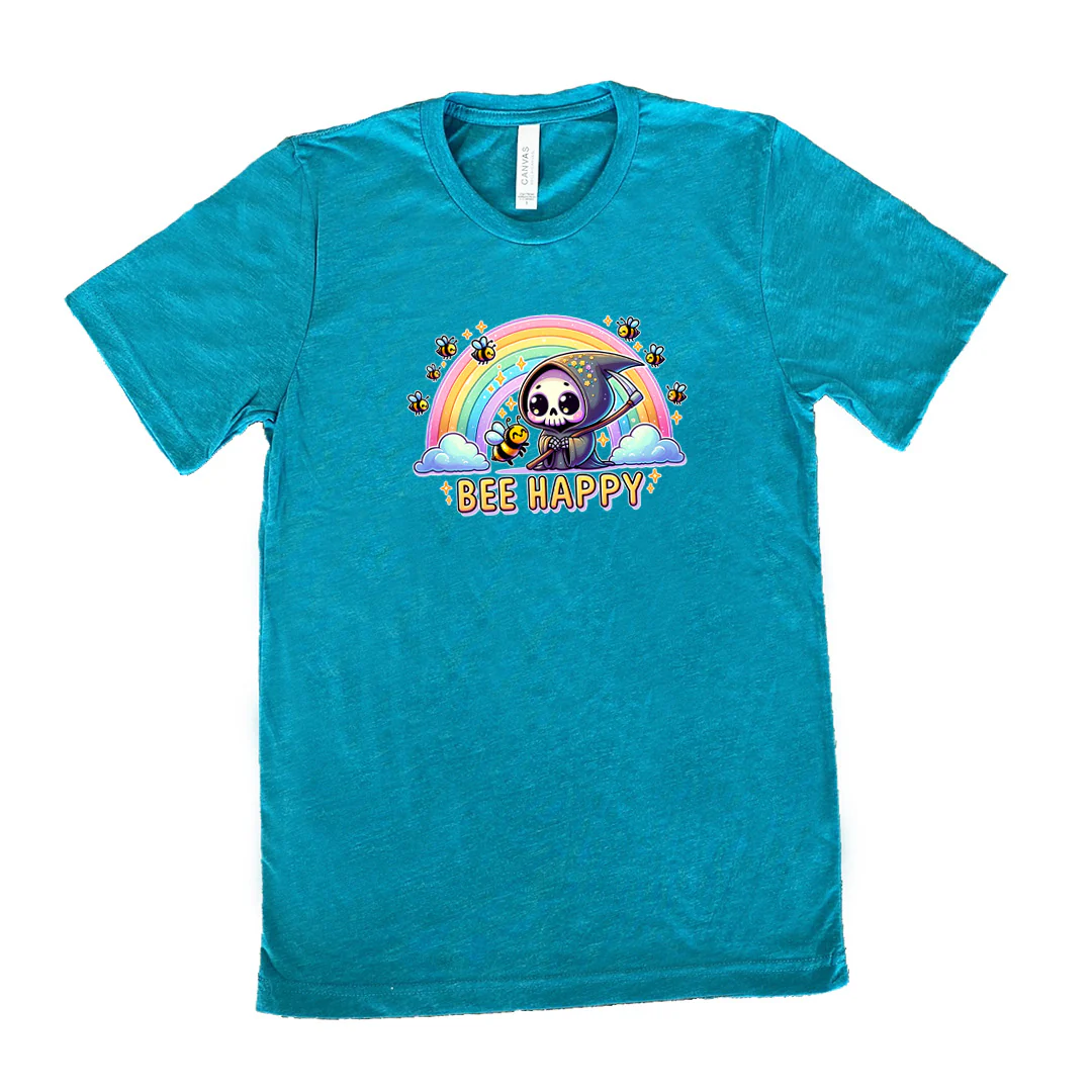 Bee Happy Shirt Unisex - Image 12