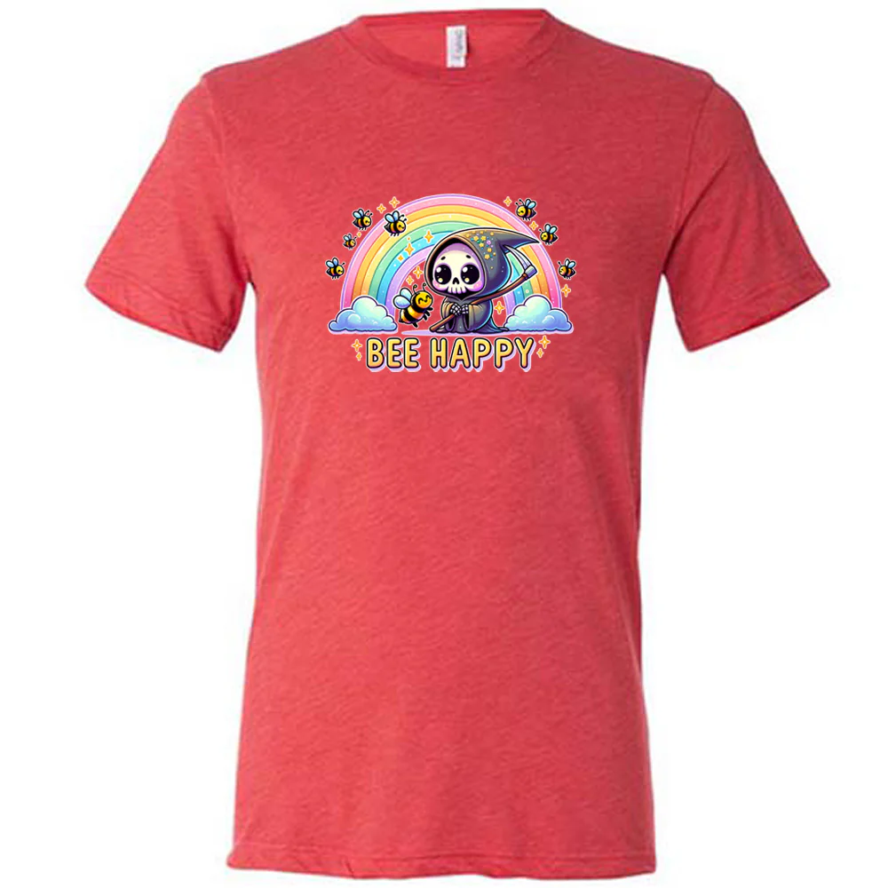 Bee Happy Shirt Unisex - Image 8