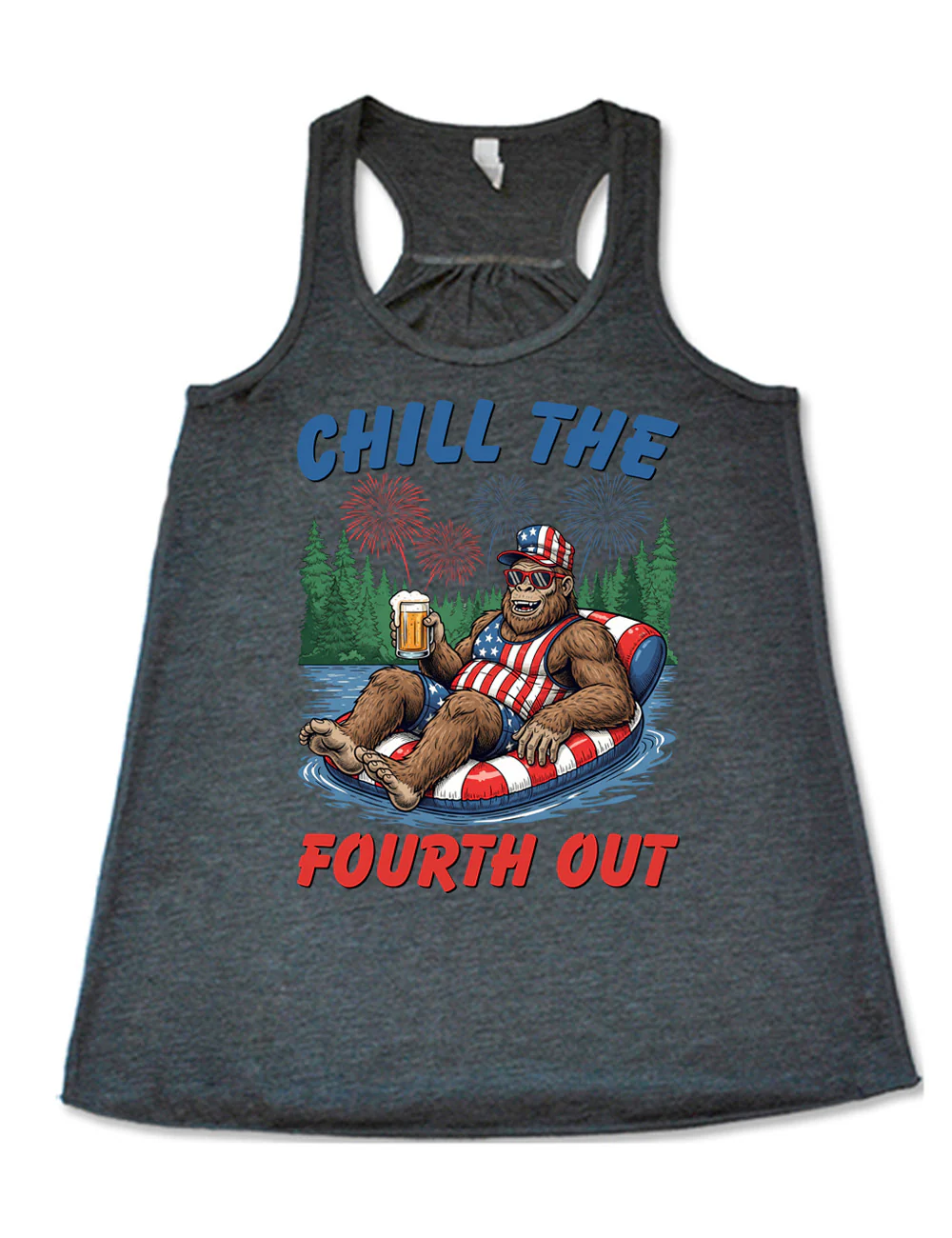 Bigfoot Chill the Fourth Out Shirt - Image 2
