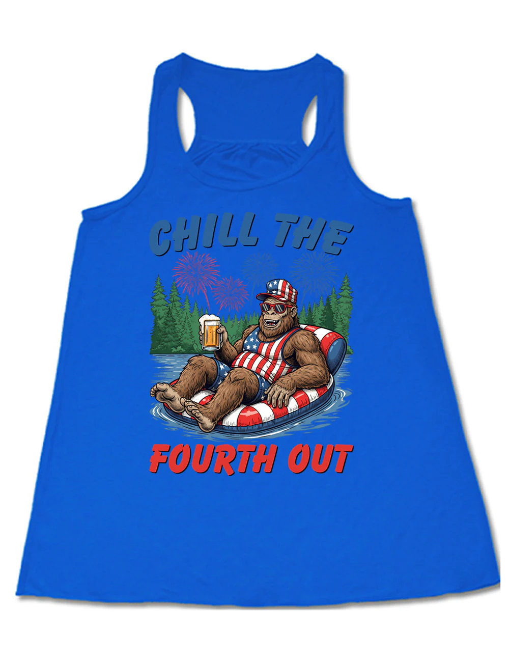 Bigfoot Chill the Fourth Out Shirt - Image 3