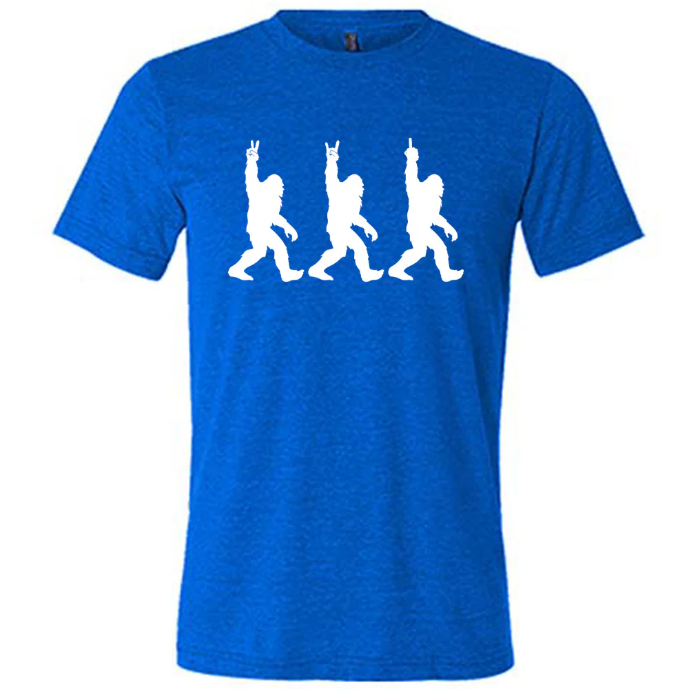 Bigfoot Hand Symbols Shirt Unisex - Image 3
