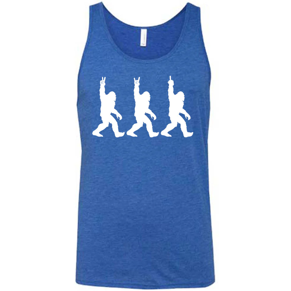 Bigfoot Hand Symbols Shirt Unisex - Image 4