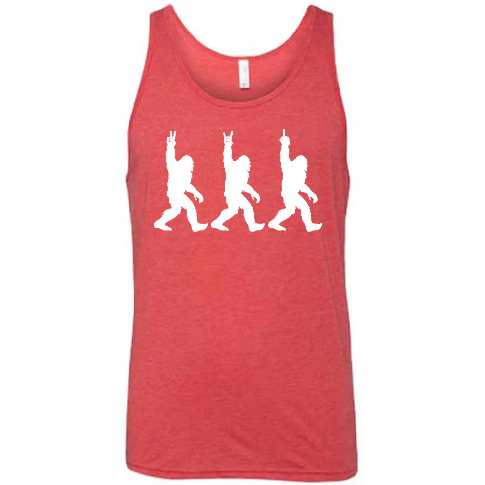 Bigfoot Hand Symbols Shirt Unisex - Image 8