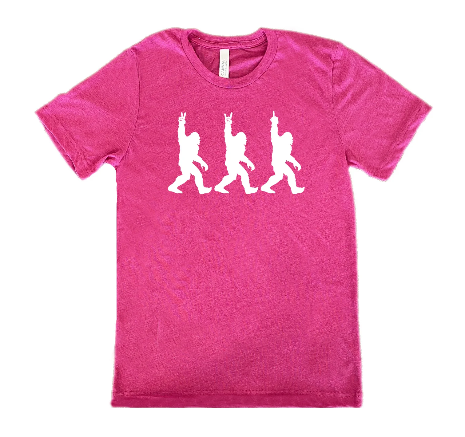 Bigfoot Hand Symbols Shirt Unisex - Image 9