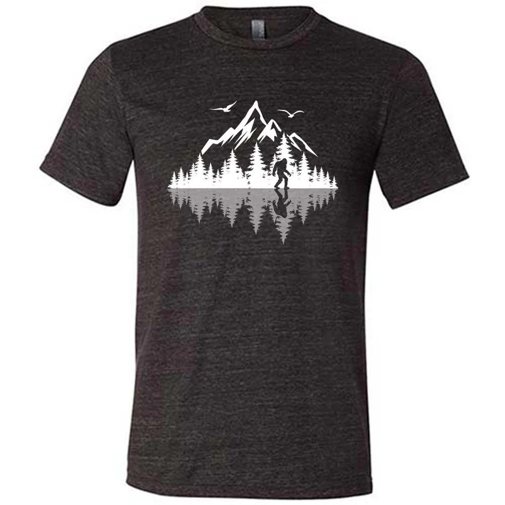 Bigfoot Nature Reflection Shirt Unisex