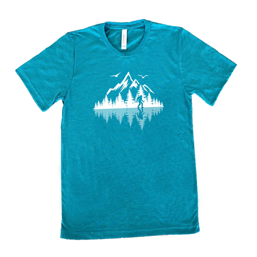 Bigfoot Nature Reflection Shirt Unisex - Image 10