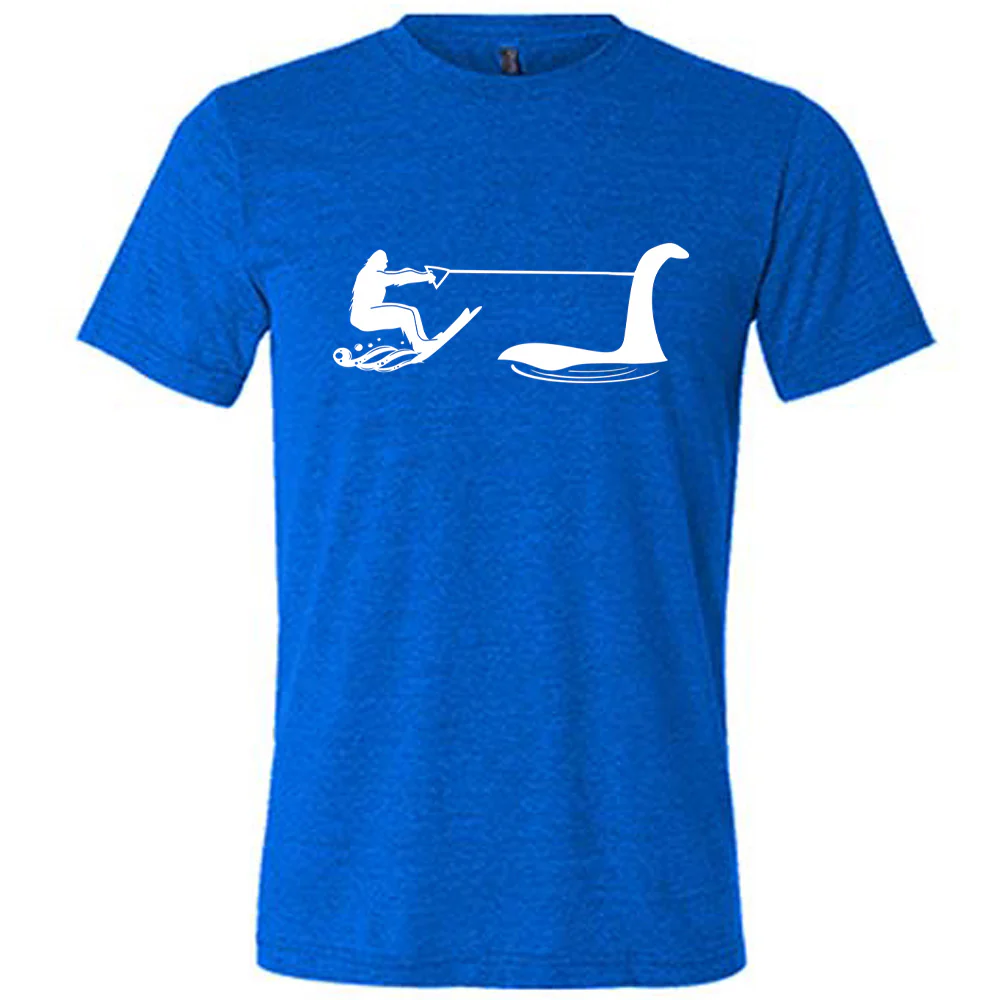 Bigfoot Nessie Wakeboard Shirt Unisex - Image 3