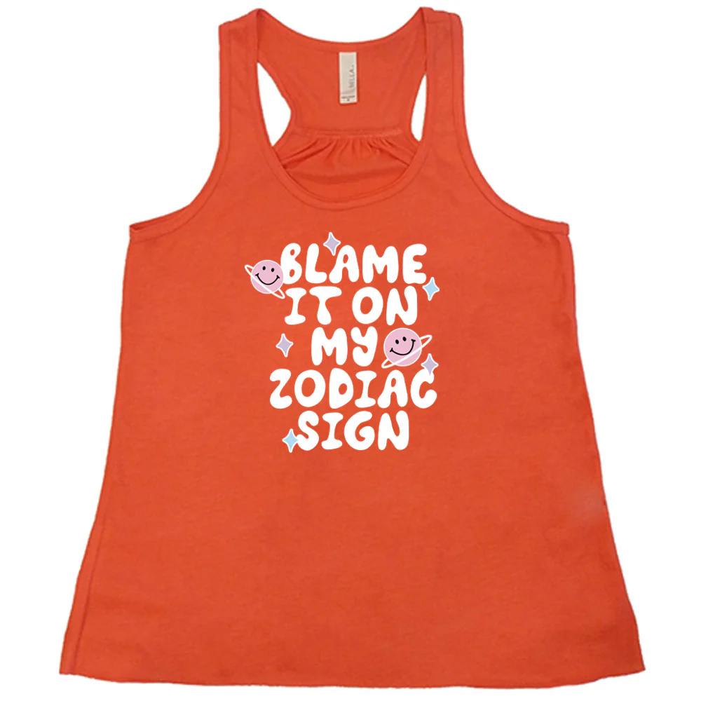 Blame It On My Zodiac Sign Shirt - Image 3