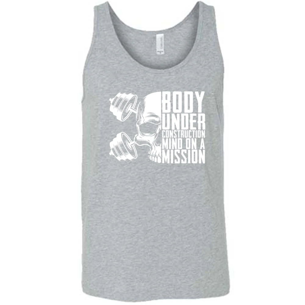 Body Under Construction, Mind on a Mission Shirt Unisex - Image 5