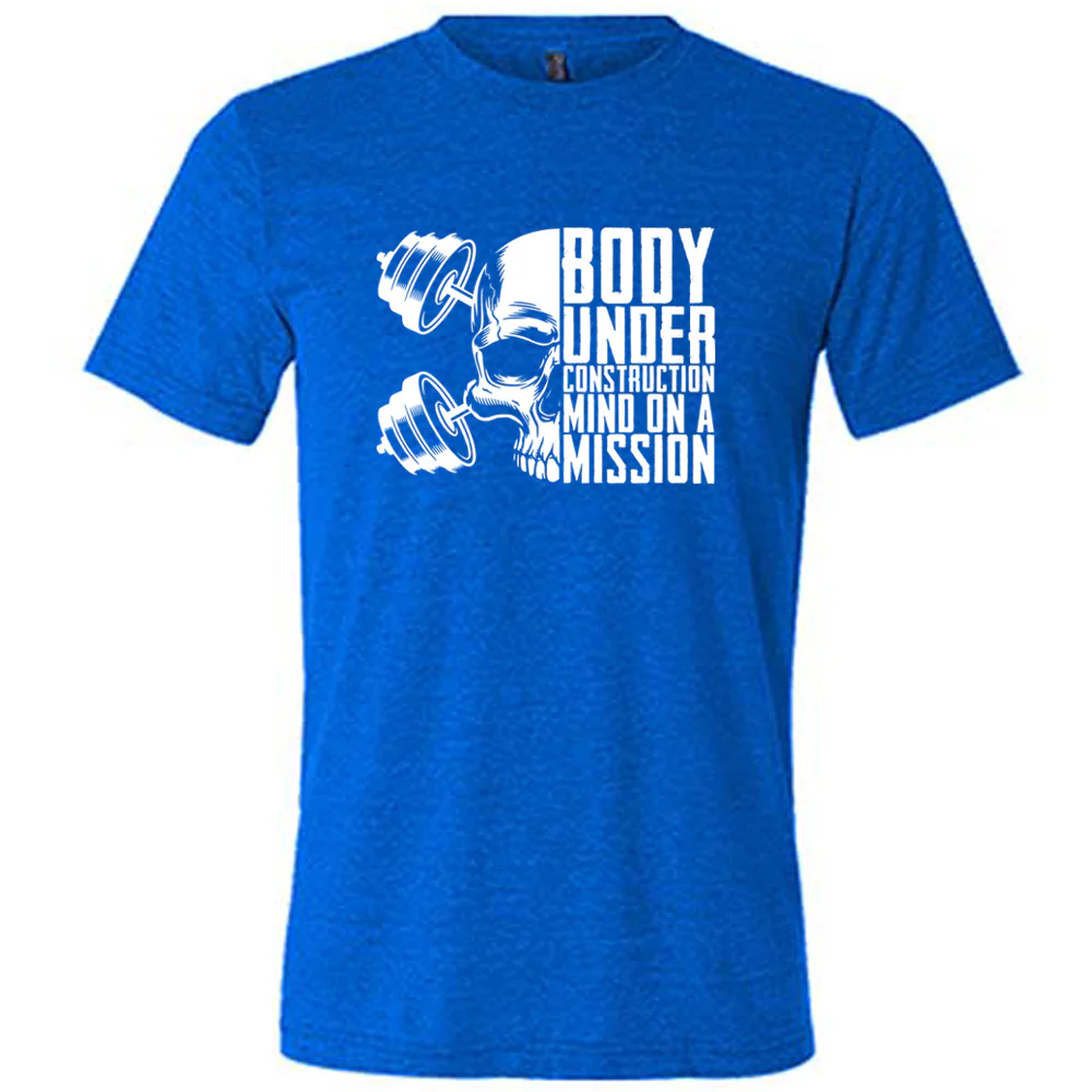 Body Under Construction, Mind on a Mission Shirt Unisex - Image 8