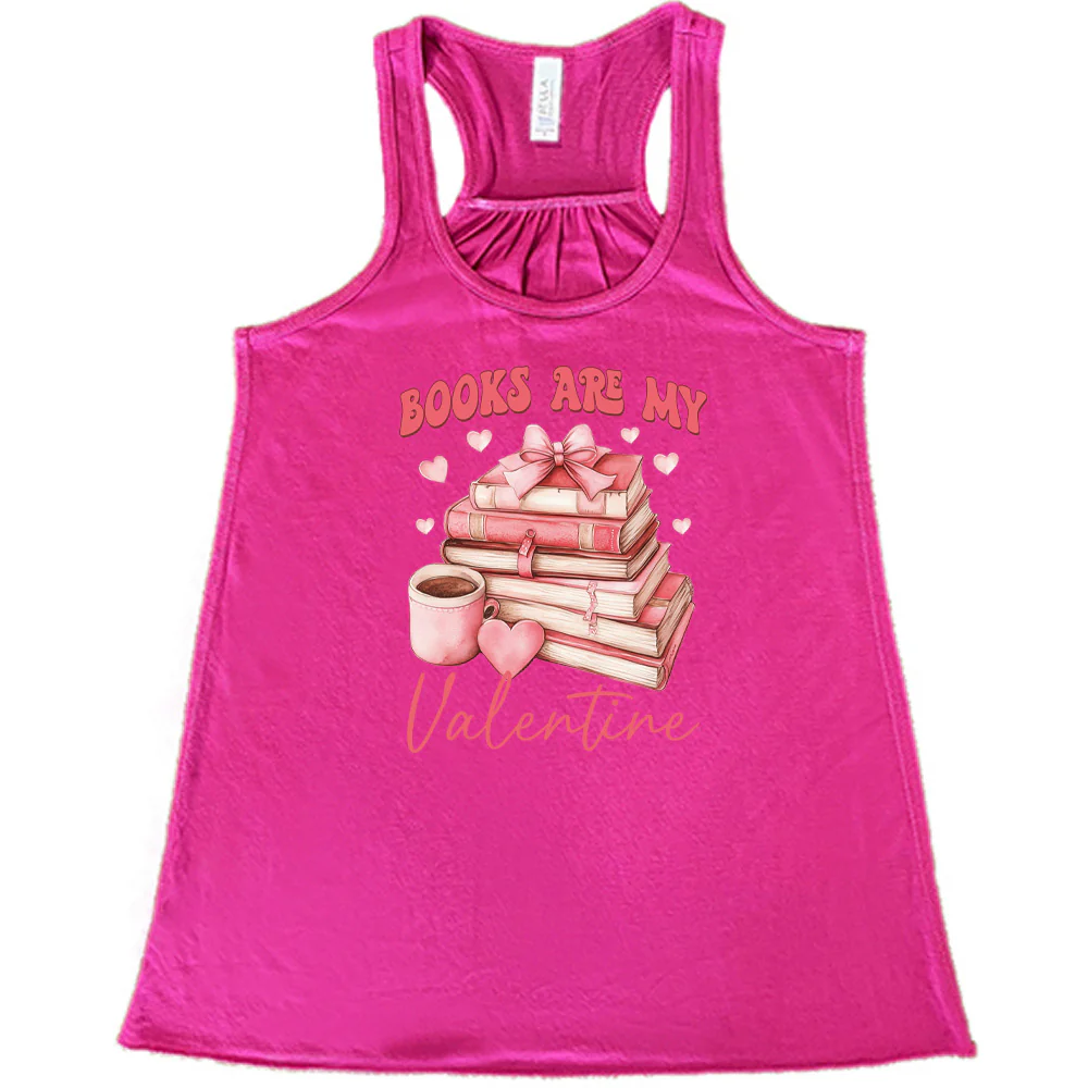 Books Are My Valentine Shirt - Image 8