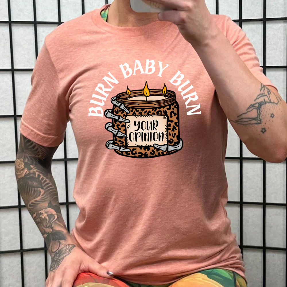 Burn Baby Burn Shirt Unisex - Image 9