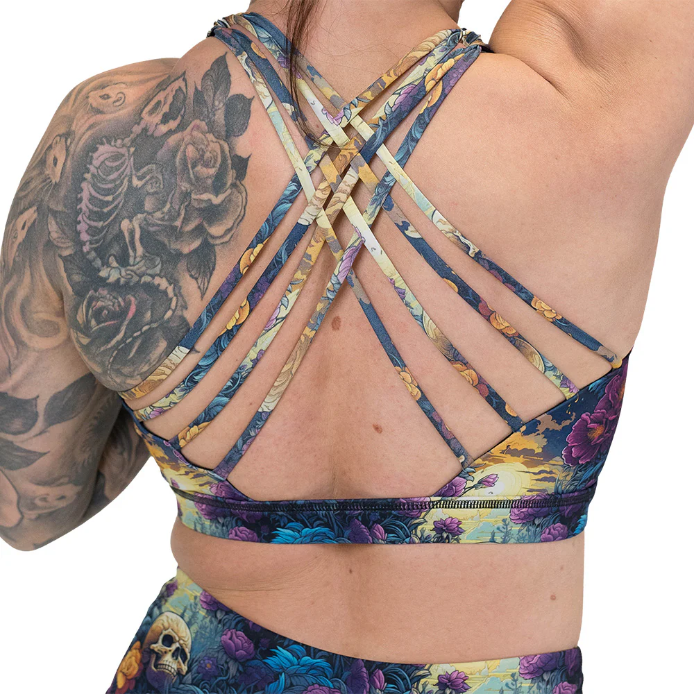 Butterfly Back Bra | Garden of the Dead - Image 2