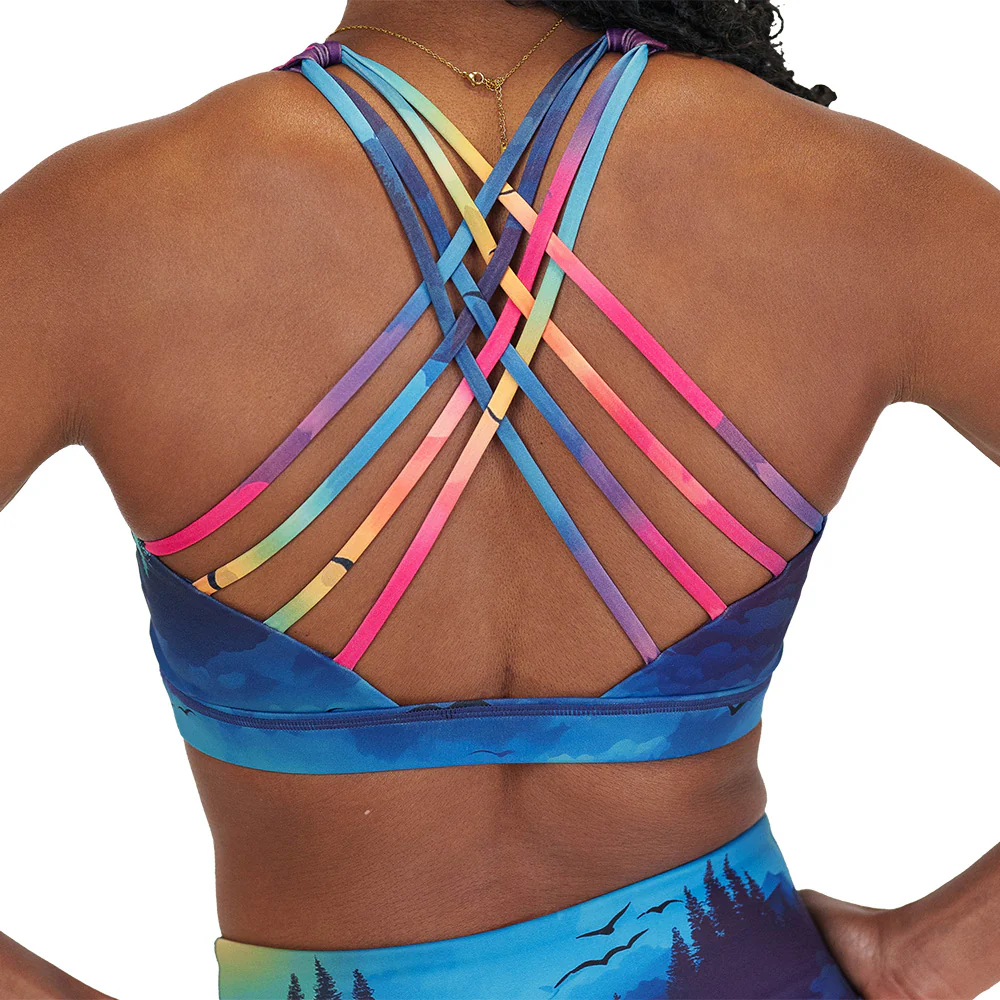 Butterfly Back Bra | Ombre Sky - Image 2