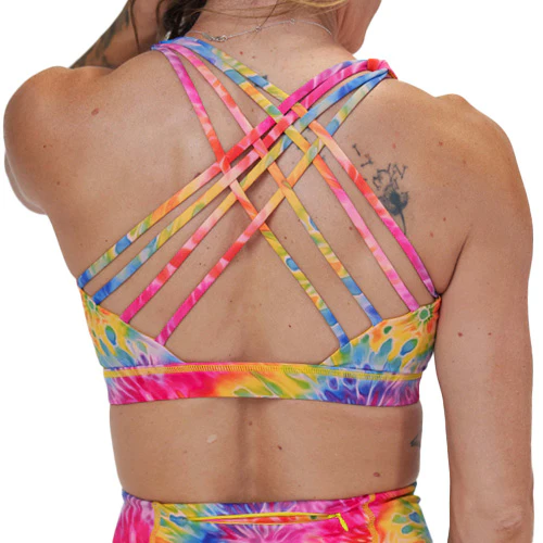 Butterfly Back Bra | Rainbow Love - Image 2