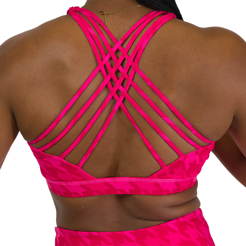 Butterfly Back Bra | Tickled Pink - Image 2