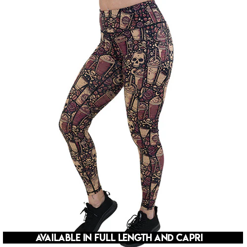 Caffeine Queen Leggings - Image 3
