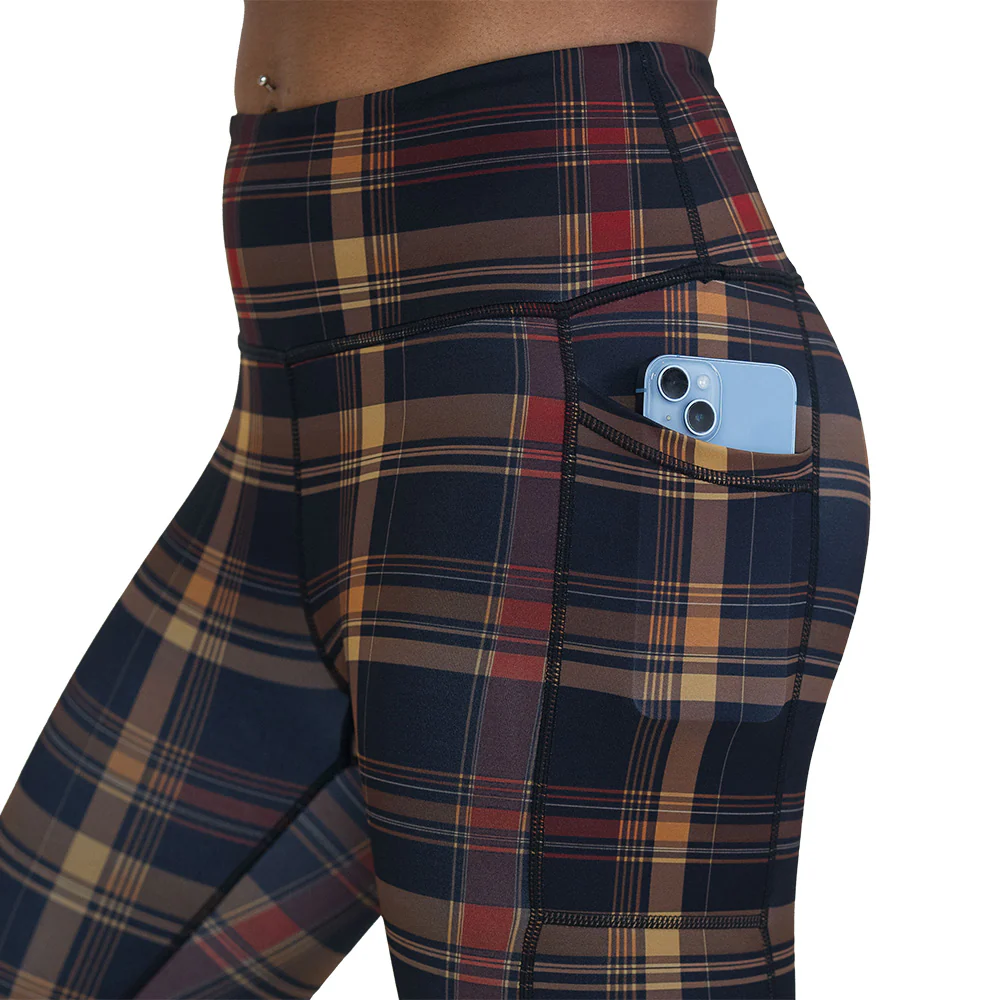 Campfire Plaid Leggings - Image 2