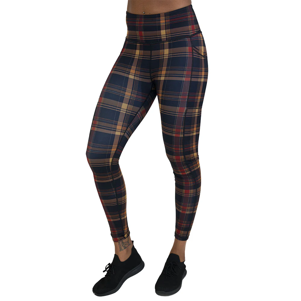 Campfire Plaid Leggings - Image 7