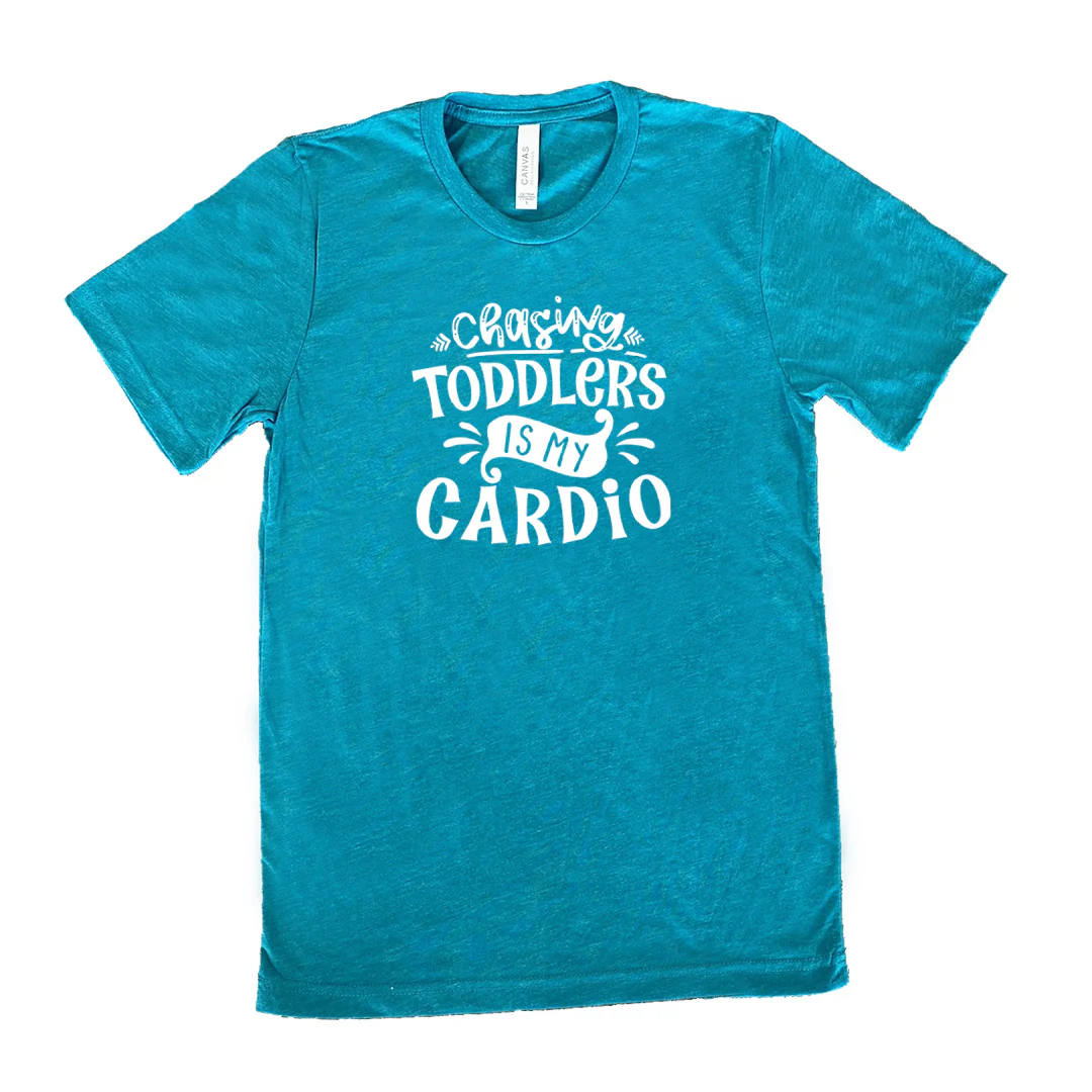 Chasing Toddlers is My Cardio Shirt Unisex - Image 10