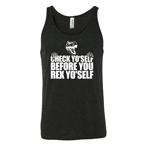 Check Yo'Self Before You Rex Yo'Self Shirt Unisex - Image 2