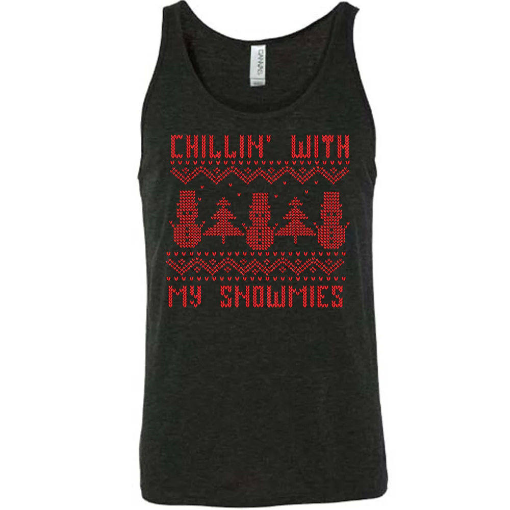 Chillin With My Snowmies Shirt Unisex - Image 2