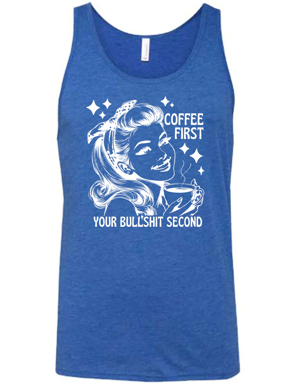 Coffee First Your Bullshit Second Shirt Unisex - Image 4