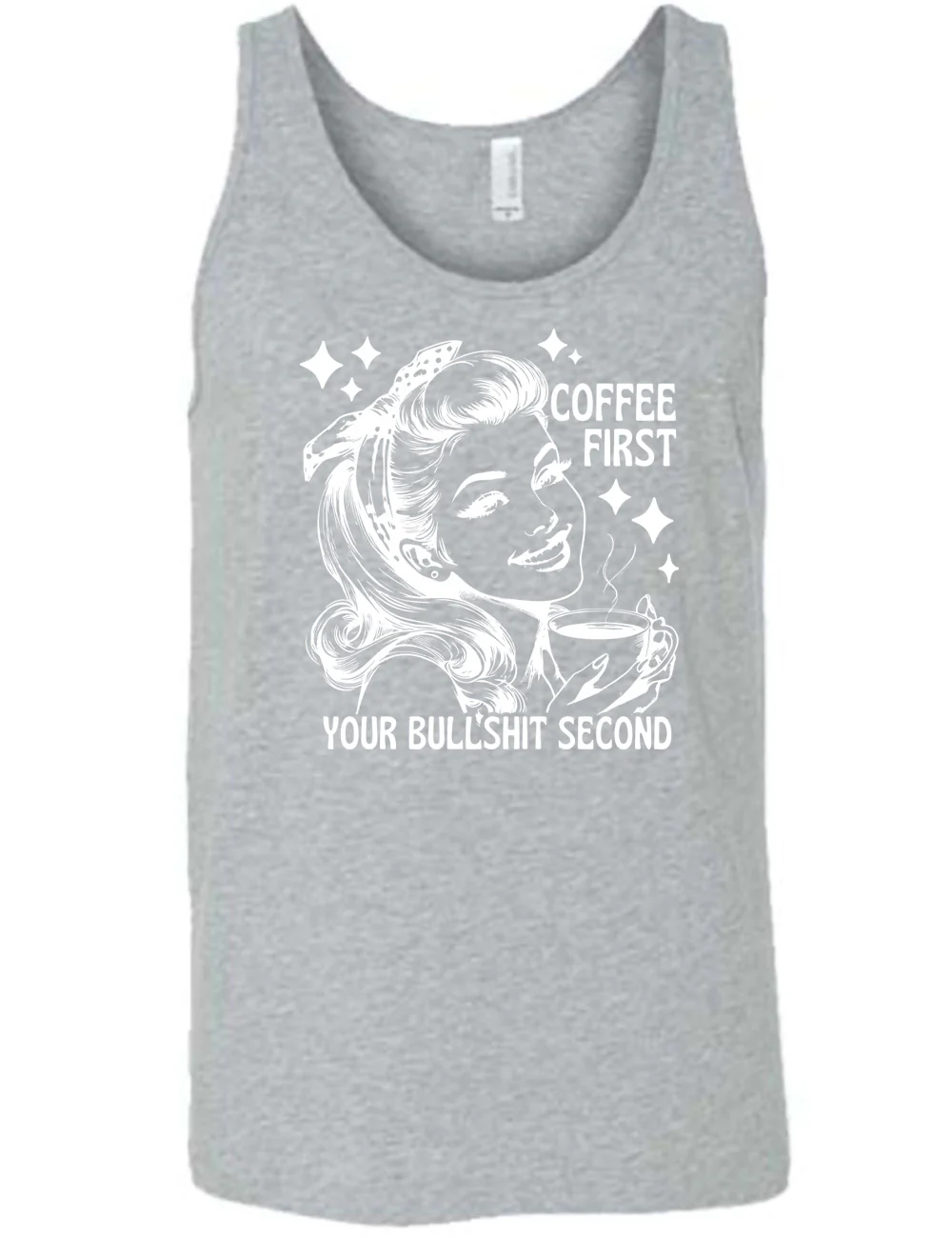 Coffee First Your Bullshit Second Shirt Unisex - Image 6