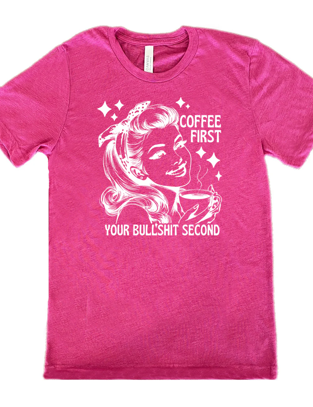 Coffee First Your Bullshit Second Shirt Unisex - Image 9