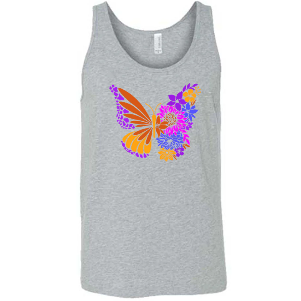 Colorful Floral Butterfly Shirt Unisex - Image 5