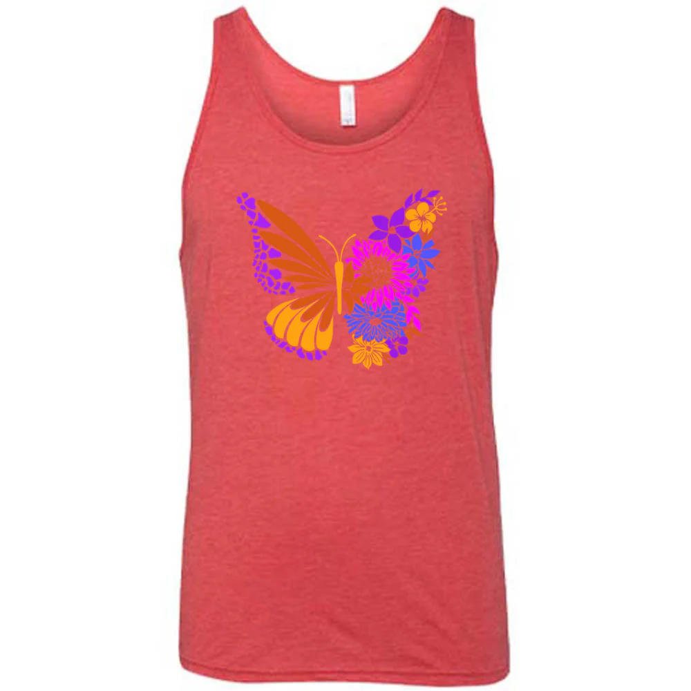Colorful Floral Butterfly Shirt Unisex - Image 7