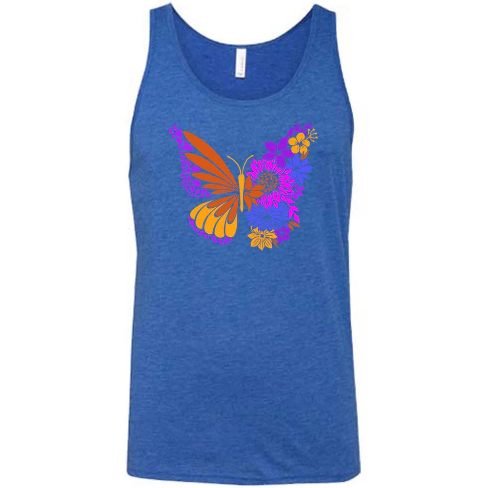 Colorful Floral Butterfly Shirt Unisex - Image 9