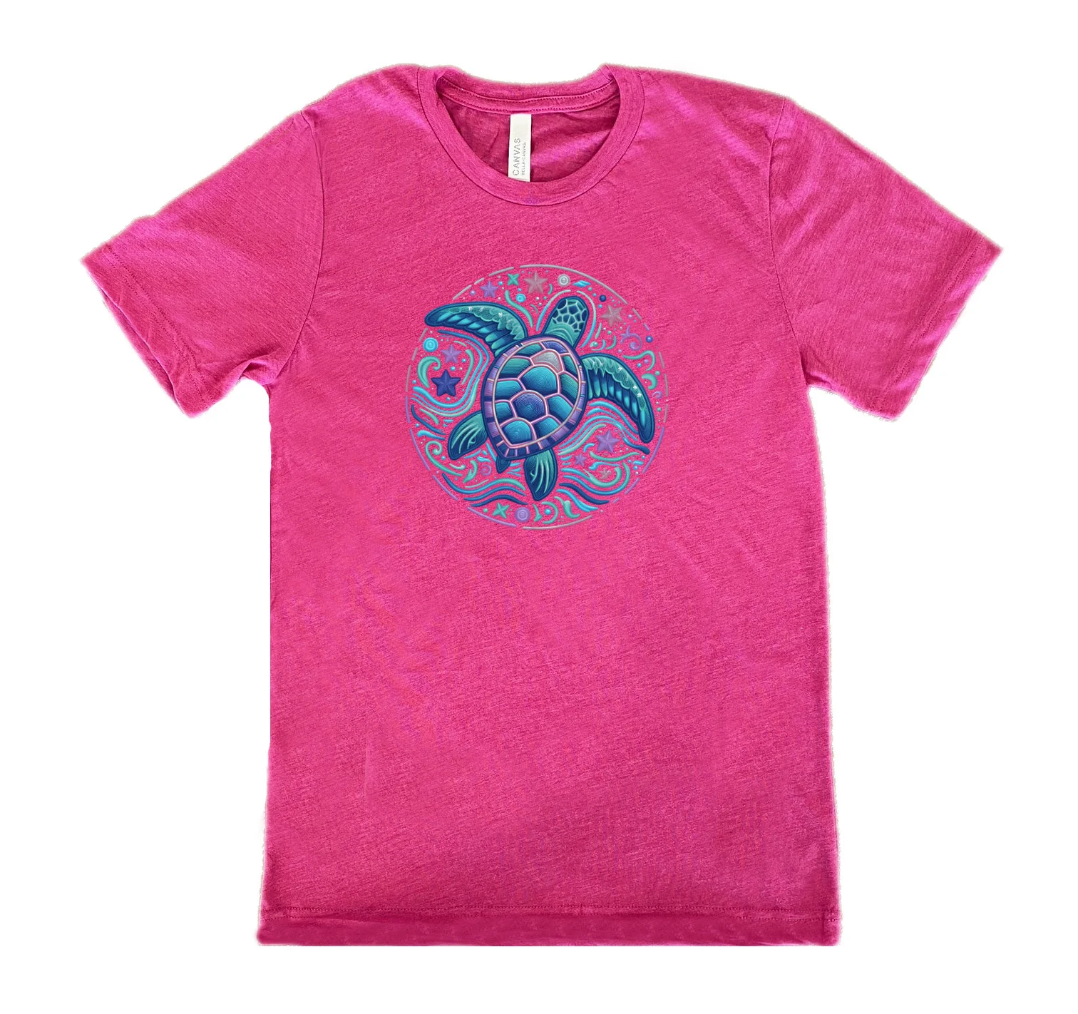 Colorful Turtle Shirt Unisex - Image 10