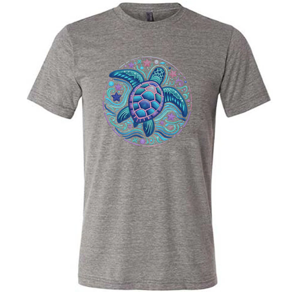 Colorful Turtle Shirt Unisex - Image 3