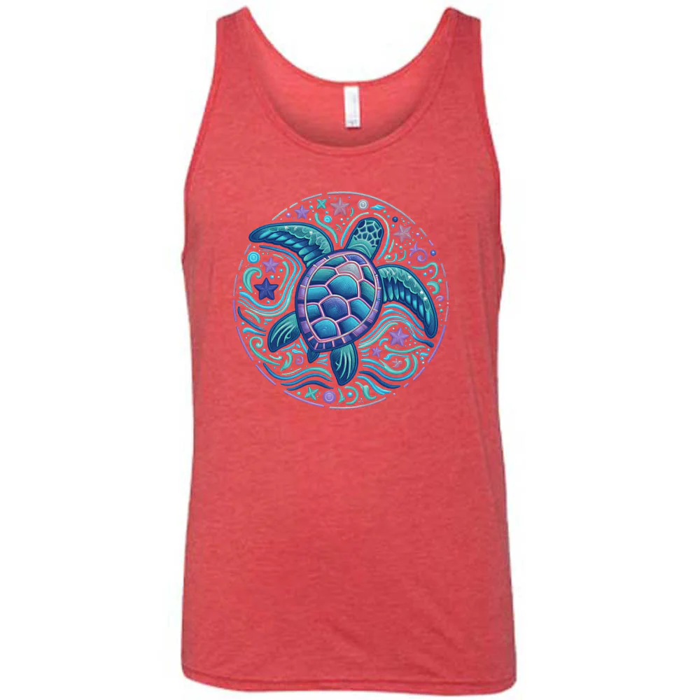 Colorful Turtle Shirt Unisex - Image 6