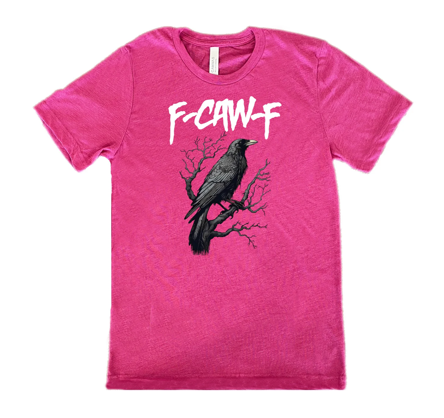 Crow "F-Caw-F" (f off) Shirt Unisex - Image 9