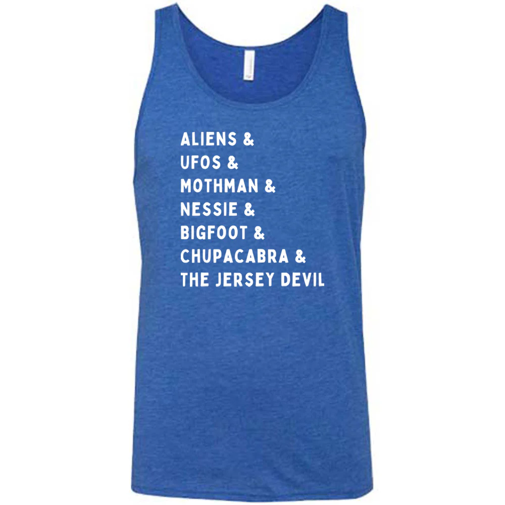 Cryptids List Shirt Unisex - Image 4
