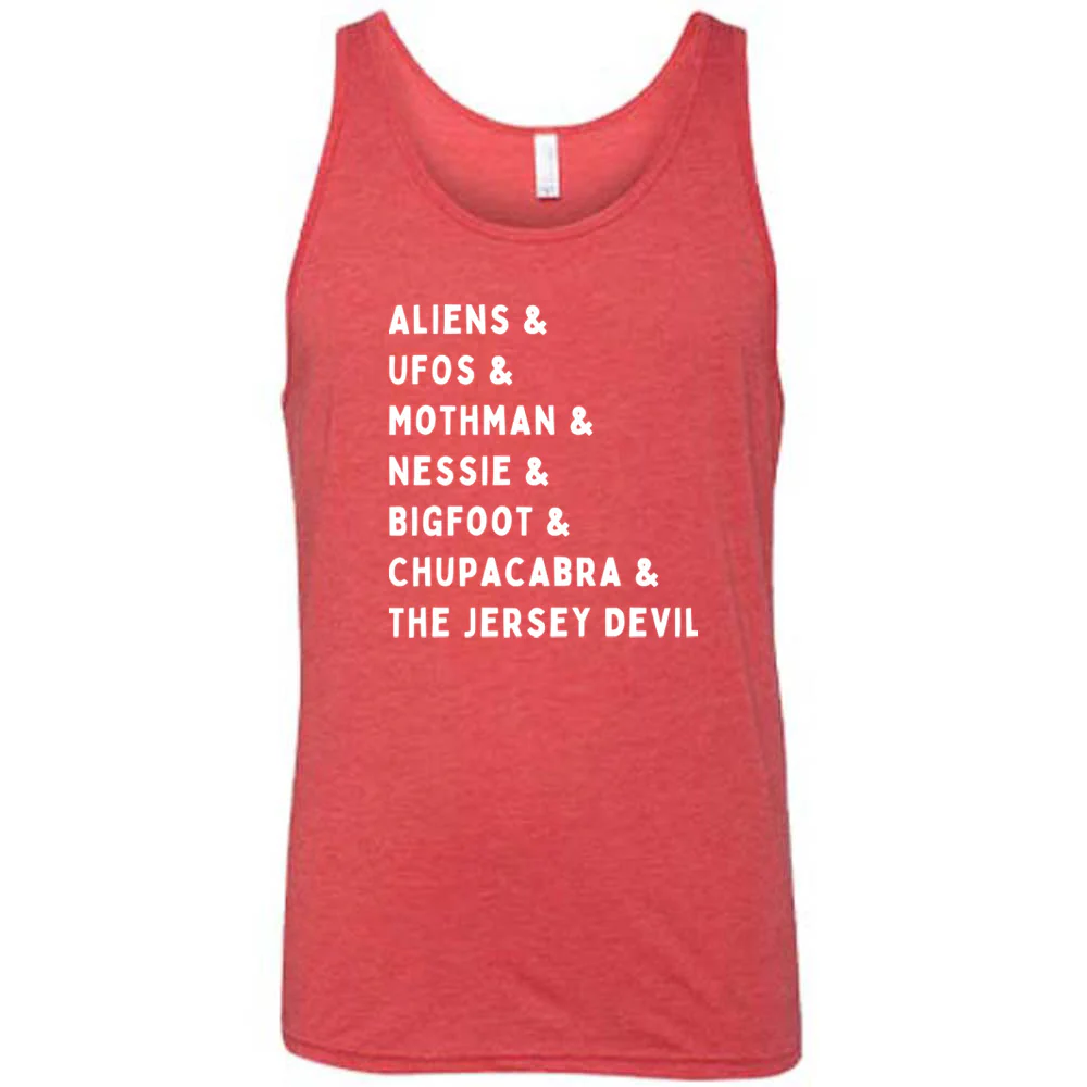 Cryptids List Shirt Unisex - Image 8